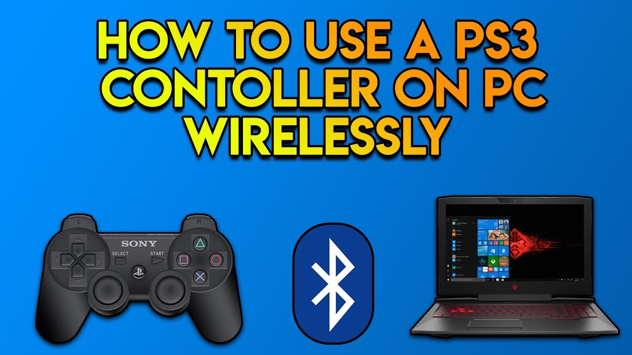 how to connect a ps controller to pc